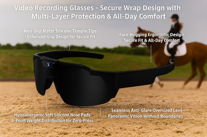 RidersBand™ Camera POV Glasses