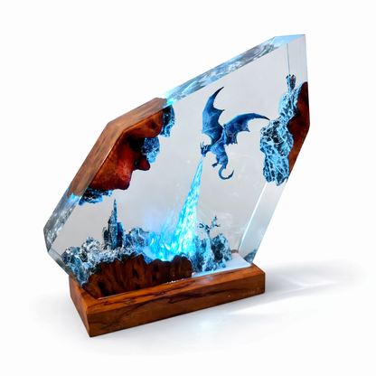 Dragon Resin Lamps